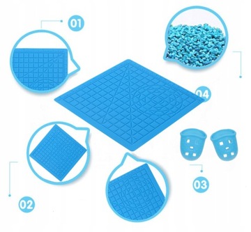 Накладка на шаблон формы силиконового коврика 3D ручка