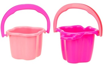 Zestaw do piasku taczka wózek konewka wiaderko łopatka grabki sitko foremki