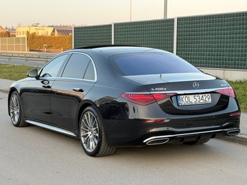 Mercedes Klasa S W223/V223 Sedan 2.9 400d 330KM 2020 MERCEDES Klasa S 400 d 4-Matic L AMG Line 9G-TRONIC Krajowy Bezwypadkowy, zdjęcie 25