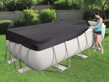 ПОКРЫТИЕ ДЛЯ БАССЕЙНА 400X211CM BESTWAY БРЕЗЕНТ 58107