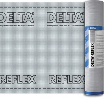 FOLIA ALUMINIOWA ZBROJONA DORKEN DELTA REFLEX 75m2