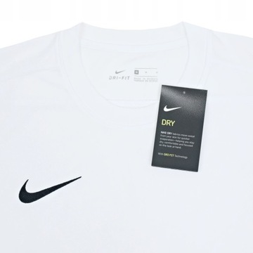 Koszulka Męska Sportowa Nike Treningowa BIAŁA S