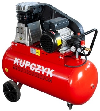 Kompresor Sprężarka B3800B 100L KK 495/100 Kupczyk