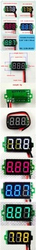 Мини вольтметр монтажный,метр 30В 0,36