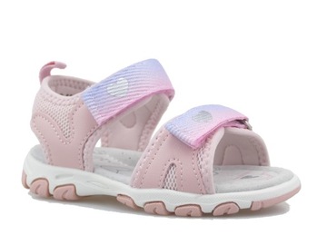 Сандалийские детские детские обувь Летние сандалии для кожи липучки R. 25