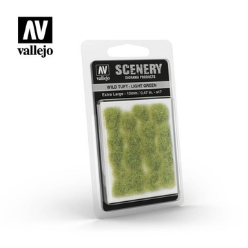 Vallejo SC426 Wild Tuft - Light Green 12mm