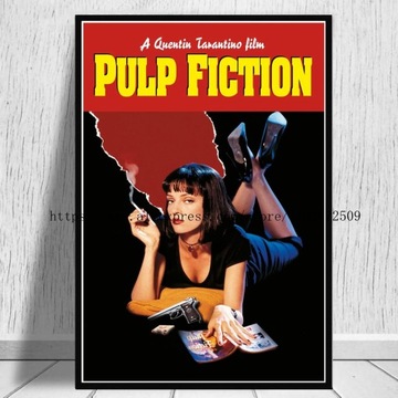 Plakat na płótnie Pulp Fiction plakaty płótno mala