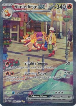 Skeledirge ex - 258/193 - Illustrion Rare Pokemon