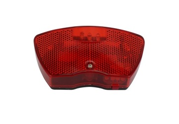 LAMPKA ROWEROWA 3 LED TYŁ NA BAGAŻNIK 50mm 34055