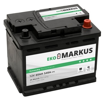 АКУМУЛЯТОР MARKUS EKO 60AH 500A 