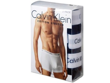 Bokserki, majtki męskie CK Calvin Klein BLACK 3 PACK U2664G001