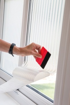 Фольга молочные полосы без клеевого шпона украшения окна для стекла дисплея