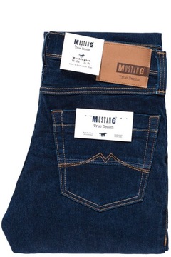 Męskie spodnie jeansowe dopasowane Mustang Washington straight W32 L32