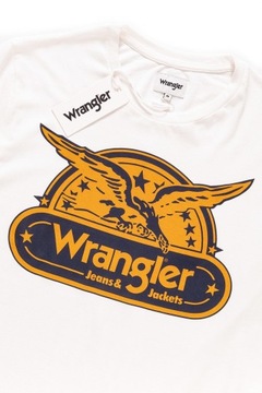 Męska koszulka t-shirt Wrangler SS EAGLE TEE S