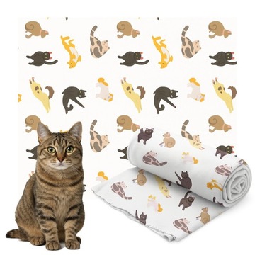 MIĘKKI KOCYK POLAROWY PIES 70X90CM PLED ANIMALS KOC NARZUTA MATA LEGOWISKO