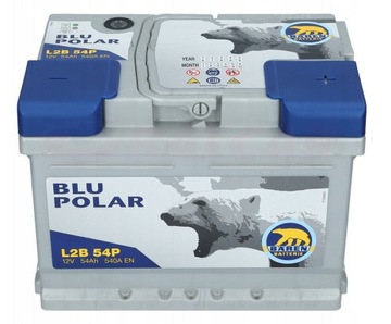 Akumulator Baren Blu Polar 12V 54Ah 540A L2B