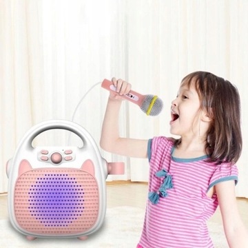 Динамик Микрофон Караоке Детский Bluetooth-набор