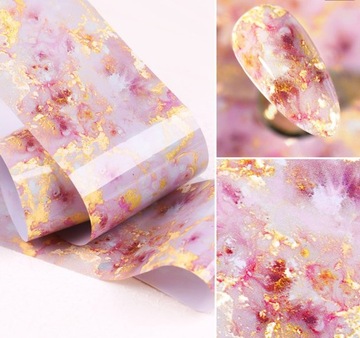 Перенести фольгу мрамор для мраморных украшений 3 штуки