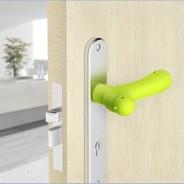 Антистатическое противоударное покрытие двери, зеленое.