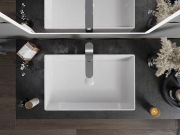 MEXEN GOYA НАСТОЛЬНАЯ РАКОВИНА 60 x 37 СМ БЕЛАЯ