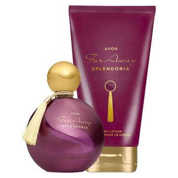 AVON ZESTAW FAR AWAY SPLENDORIA WODA + BALSAM