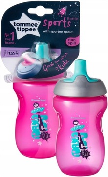 Bidon sportowy 260 ml Explora 12m + Tommee Tippee