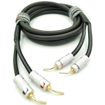 NAKAMICHI Kabel głośnikowy OFC 2x1,5mm szpilka 3m