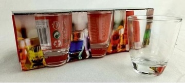 KIELISZKI DO SHOTÓW 45 ML 6 SZT KLASYCZNE ELEGANC
