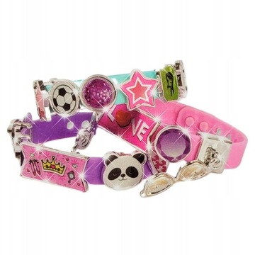 НАБОР ДЛЯ ИЗГОТОВЛЕНИЯ СИЛИКОНОВОГО БРАСЛЕТА CREATIVE, много элементов