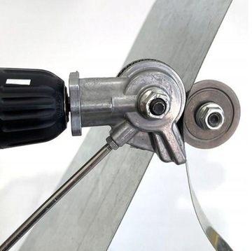 НАКЛАДКА-АДАПТЕР ДЛЯ РЕЗКИ ЛИСТОВОГО МЕТАЛЛА ДЛЯ НАКОНЕЧНИКА СВЕРЛА