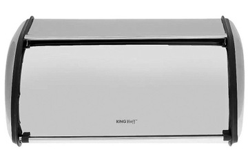 Хлебница, СТАЛЬ, Серебряный БЛЕСК, КОНТЕЙНЕР ДЛЯ ХЛЕБА, Хлебница