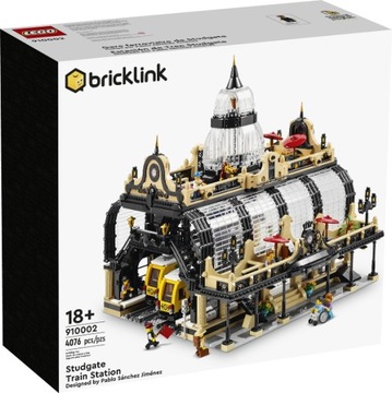 Klocki LEGO Ideas BrickLink 910002 Dworzec kolejowy Studgate