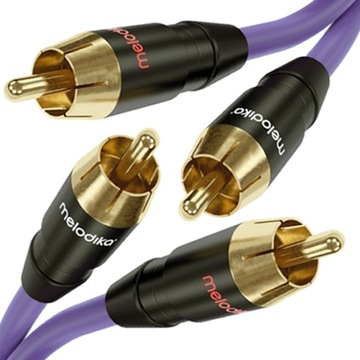 KABEL CINCH 2 RCA - 2 RCA MELODIKA MD2R200 20m
