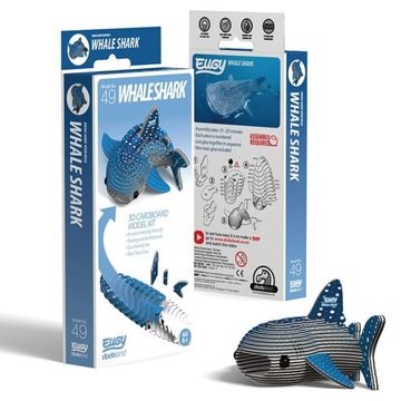 Rekin Wielorybi Eugy Eko Układanka 3D Puzzle Edu