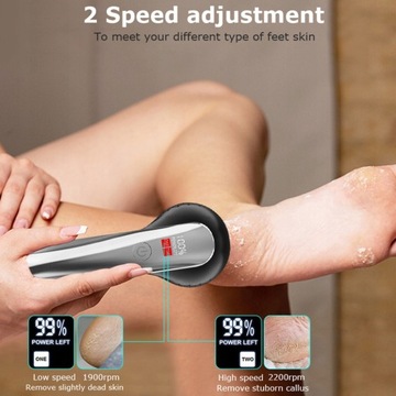 Электрический прибор для удаления мозолей на ногах Electric Foo