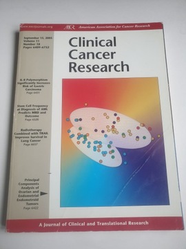 CLINICAL CANCER RESEARCH Volume 11 number 18 2005