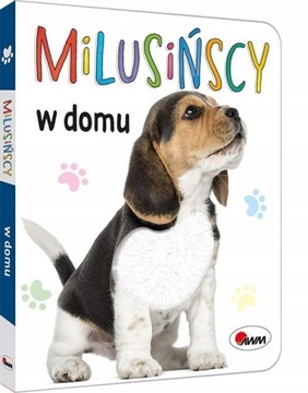 Milusińscy w domu Książka z futerkami Sensoryczna