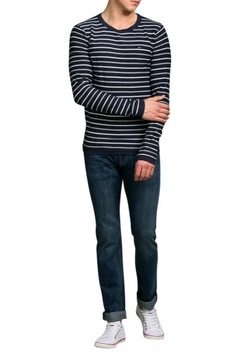 Sweter Tommy Hilfiger Denim Basic Striped CN XL