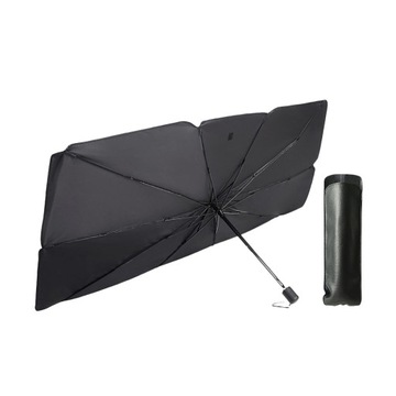 Автоматический солнцезащитный зонт на лобовое стекло портативный