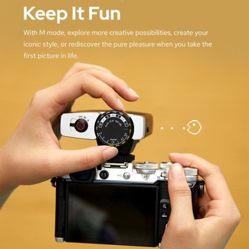 Вспышка для фотоаппарата Godox Lux Junior Retro GN12 6000K