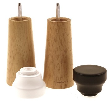 MŁYNEK DO PIEPRZU i SOLI ręczny młynki ZESTAW