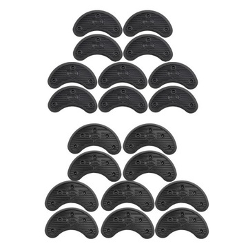 -10 Pairs Black Shoe Tips Sole Repair Replacement High Shoes Repair