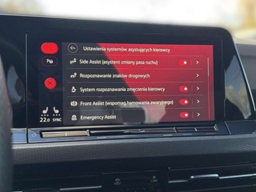Volkswagen Golf VIII GTI 2.0 TSI 245KM 2022 Volkswagen Golf GTI Matrix Harman ACC DCC FV23 2.0 Benzyna 245KM, zdjęcie 33