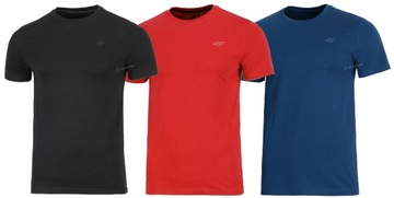 4F ZESTAW 3szt. MĘSKA KOSZULKA T-SHIRT / rozm M