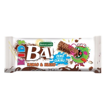 Смесь зерновых батончиков Bakalland Ba! Смесь фруктовых вкусов для завтрака 36 шт.