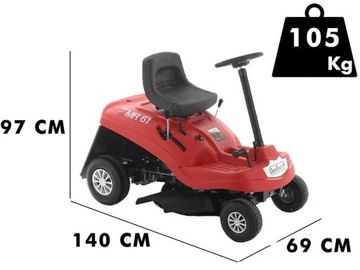 САДОВЫЙ ТРАКТОР MINI GEO-TECH MR 61