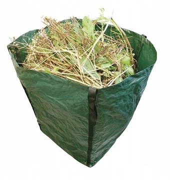 WOREK TORBA OGRODNICZA NA LIŚCIE ŚMIECI 360L