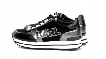 BUTY SNEAKERSY KARL LAGERFELD CZARNE 38