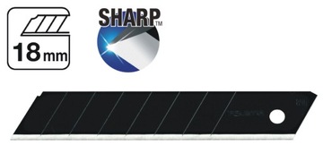 Tajima Razar Black 18 мм сломанные сегментированные лезвия