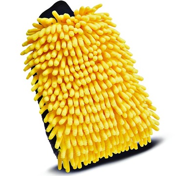 ПЕРЧАТКИ ИЗ МИКРОФИБРЫ ДЛЯ МОЙКИ АВТОМОБИЛЯ 3 В 1 НЕЖНАЯ ДЛЯ КРАСКИ МЯГКАЯ ГУБКА